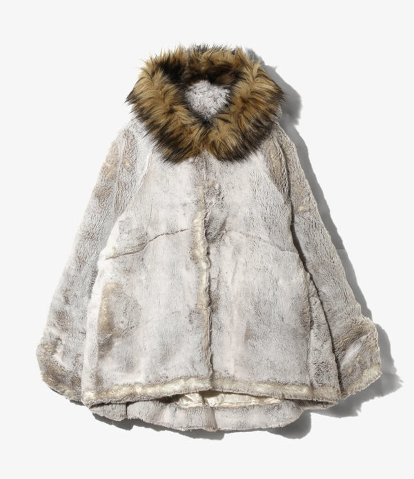 【 RhodolirioN 】M-43 TYPE PILE LINER COAT - ECO FUR - / Beige