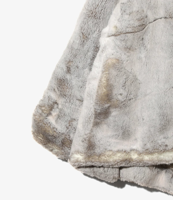 【 RhodolirioN 】M-43 TYPE PILE LINER COAT - ECO FUR - / Beige