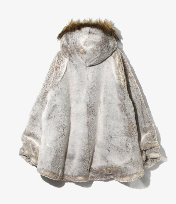 【 RhodolirioN 】M-43 TYPE PILE LINER COAT - ECO FUR - / Beige