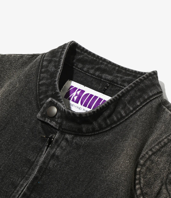 【 SHIDEN 】M.C. JACKET - 13OZ DENIM - / Black
