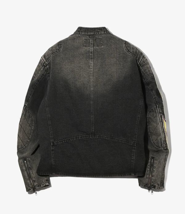 【 SHIDEN 】M.C. JACKET - 13OZ DENIM - / Black