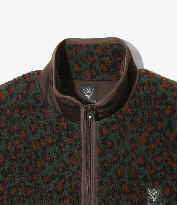 【 South2 West8 】PIPING JACKET - BOA JQ. - / Green