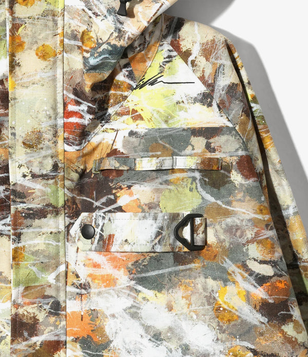 【 South2 West8 】× BEN MILLER　RIVER TREK JACKET - PRINTED COTTON RIPSTOP - / Beige