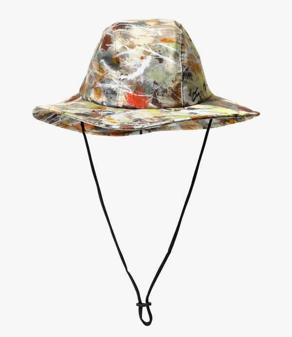 【 South2 West8 】× BEN MILLER LONG BRIM HAT - PRINT COTTON RIPSTOP ( 3LAYER ) - / Beige