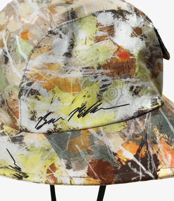 【 South2 West8 】× BEN MILLER LONG BRIM HAT - PRINT COTTON RIPSTOP ( 3LAYER ) - / Beige
