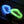 【 Liberaiders 】Liberaiders PX LUMINOUS CARABINER / Blue
