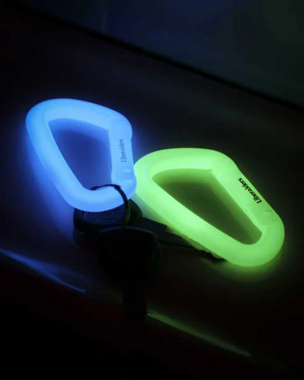 【 Liberaiders 】Liberaiders PX LUMINOUS CARABINER / Blue
