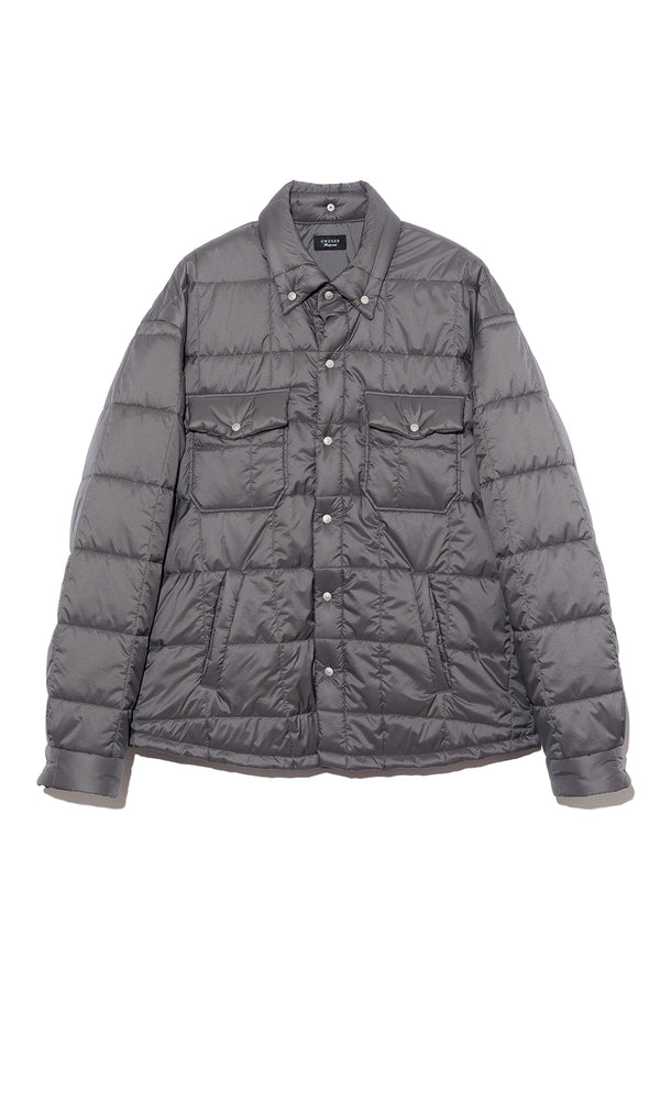 【 UNUSED 】PADDING QUILTED SHIRT / Gray