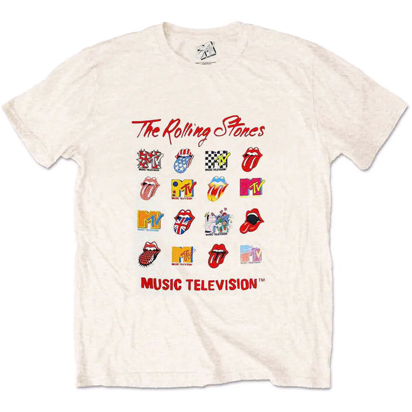 【 GRAPHIC WEAR & GOODS 】THE ROLLING STONES / MTV Logo Mash Up