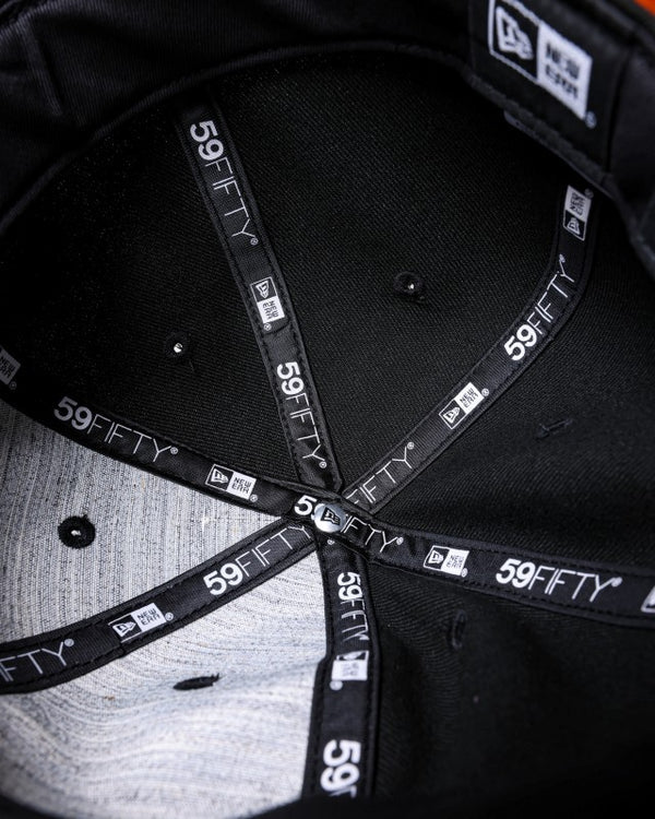 【 Liberaiders 】5950 SB LR EMBROIDERY LOGO CAP / Black
