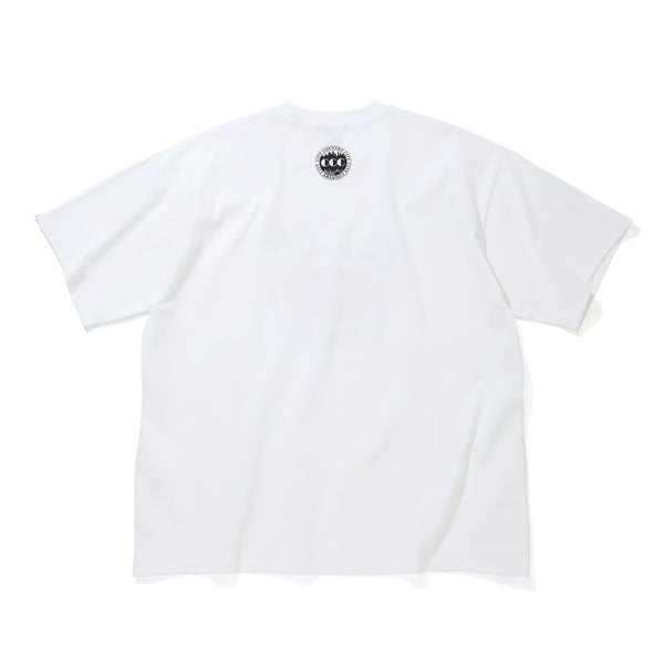 【 CITY COUNTRY CITY 】COTTON T-SHIRT_DEEP KISS / White