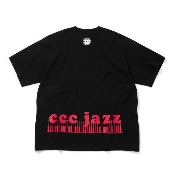 【 CITY COUNTRY CITY 】COTTON T-SHIRT_CCC JAZZ / Black