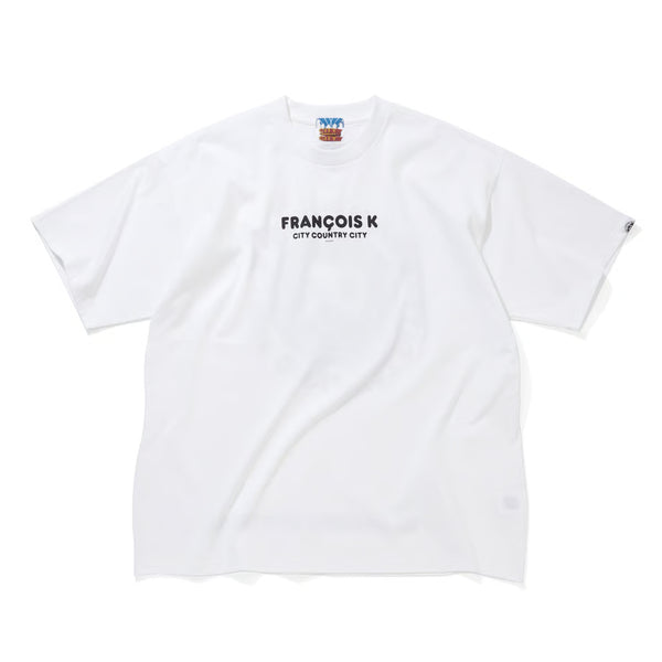 【 CITY COUNTRY CITY 】CCC × FRANCOIS K_COTTON T-SHIRT / White