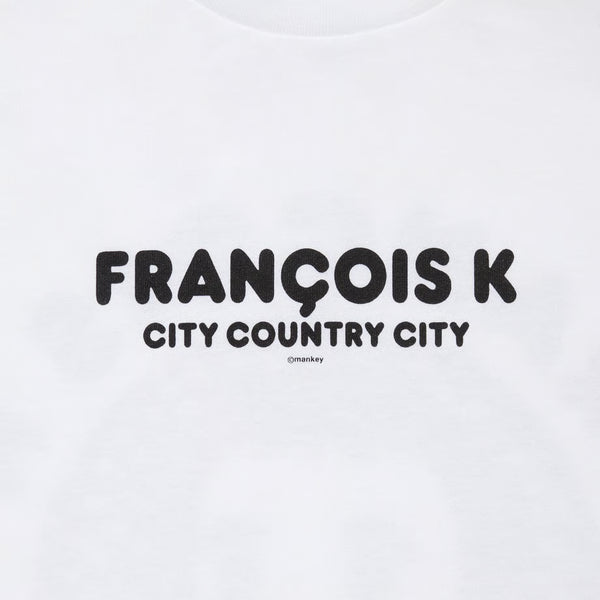【 CITY COUNTRY CITY 】CCC × FRANCOIS K_COTTON T-SHIRT / White