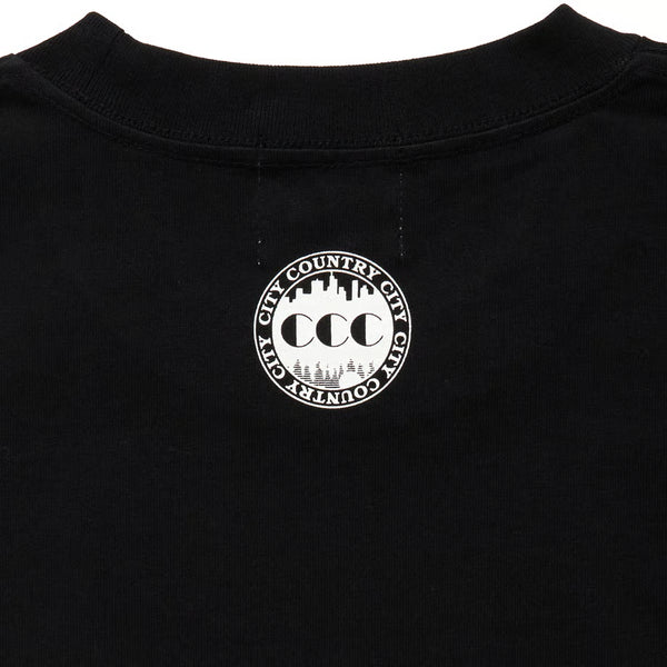 【 CITY COUNTRY CITY 】COTTON T-SHIRT_CCC JAZZ / Black
