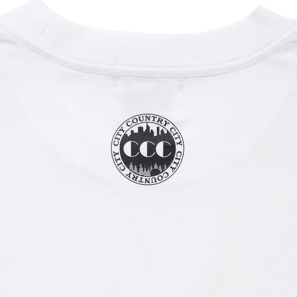 【 CITY COUNTRY CITY 】COTTON T-SHIRT_CCC JAZZ / White