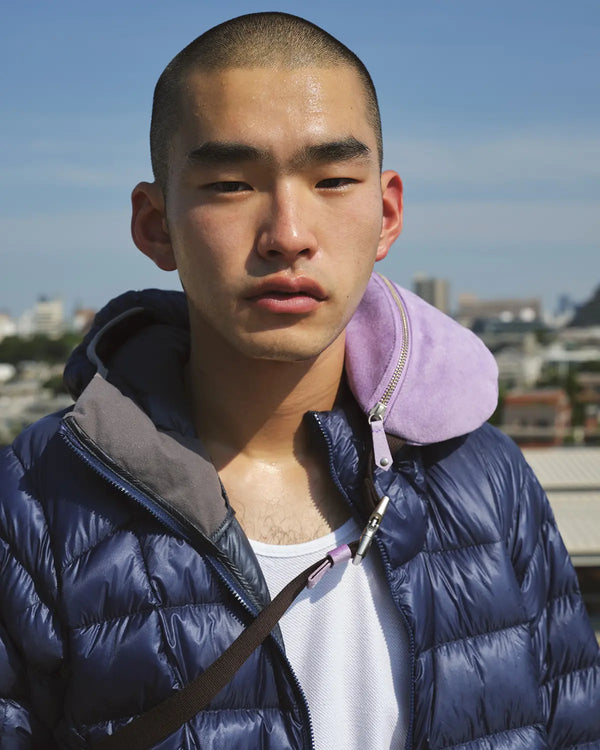 【hobo】WAIST POUCH - PIG SUEDE - / Lavender