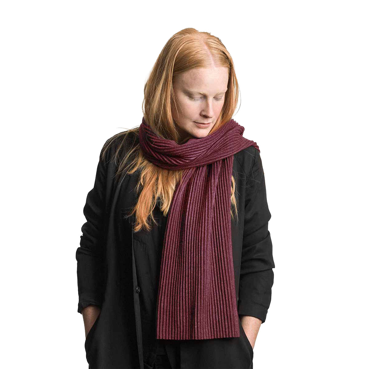 Design House Stockholm】Pleece SHORT SCARF Bordeaux – TOKIS