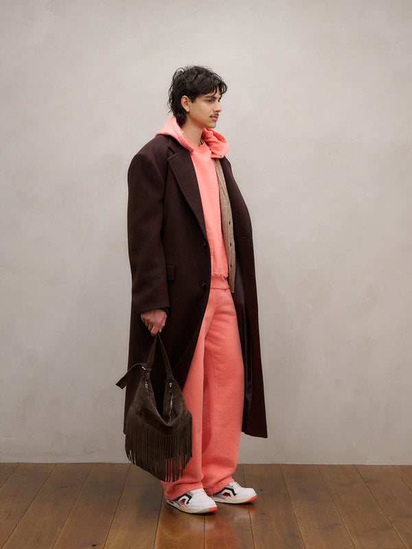 【 UNUSED 】SWEAT HOODIE / Coral
