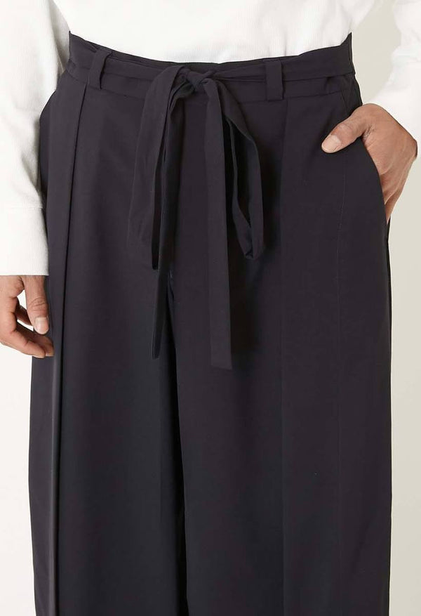 【 BLUE BLUE JAPAN 】ストレッチドライツイル ハカマパンツ / Dark Navy