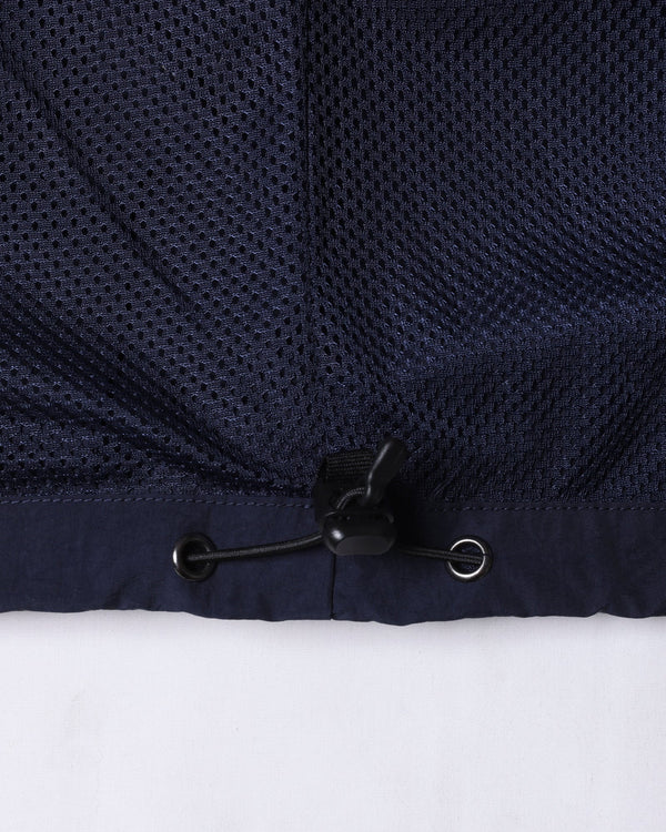 【Liberaiders】NYLON HALF ZIP / NAVY