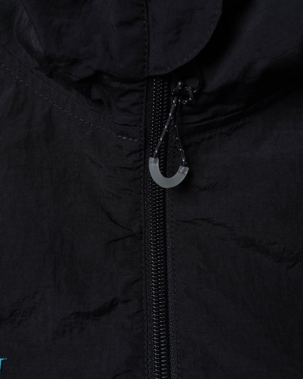 【Liberaiders】NYLON HALF ZIP / BLACK