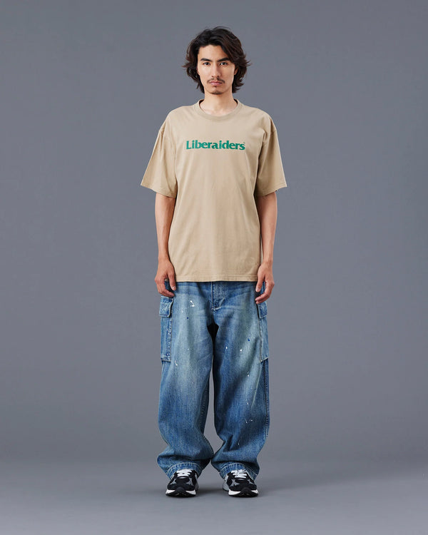 【Liberaiders】OG LOGO TEE / BEIGE