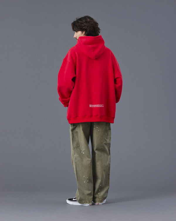 【Liberaiders】LR EMBROIDERY HOODIE / RED