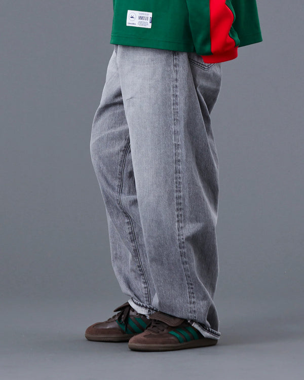 【Liberaiders】LR LOOSE FIT DENIM PANTS HW / BLACK