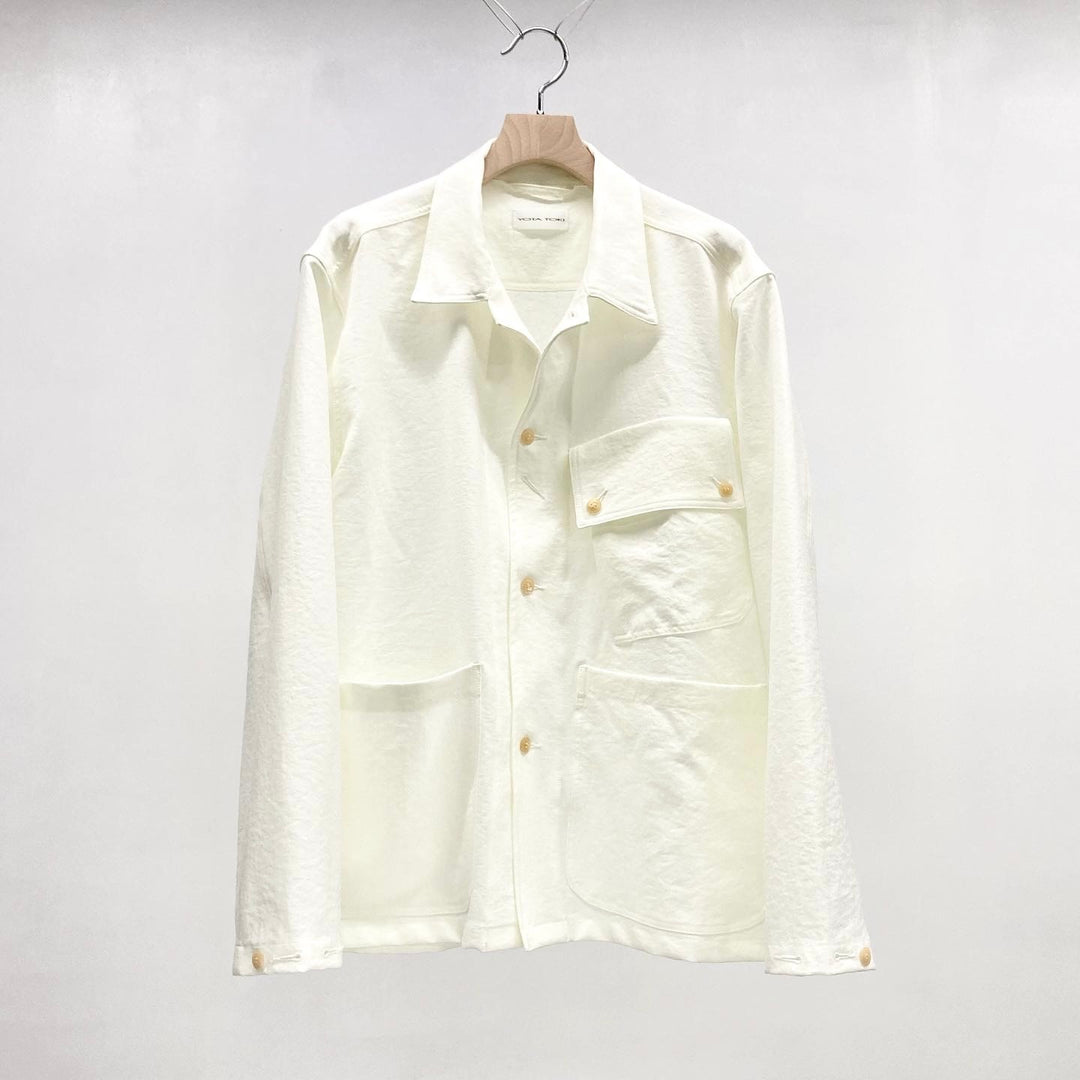 SALE【YOTA TOKI】CHORE JACKET / Ivory – TOKIS