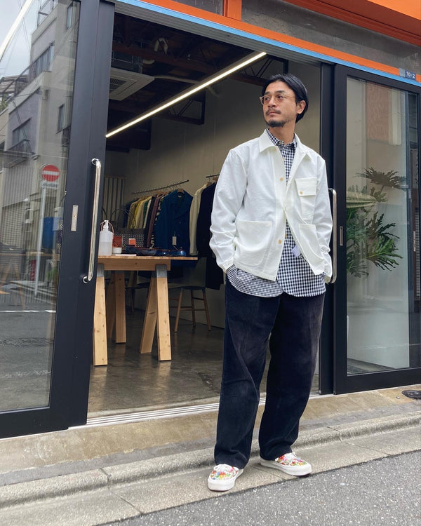 【YOTA TOKI】CHORE JACKET / Ivory