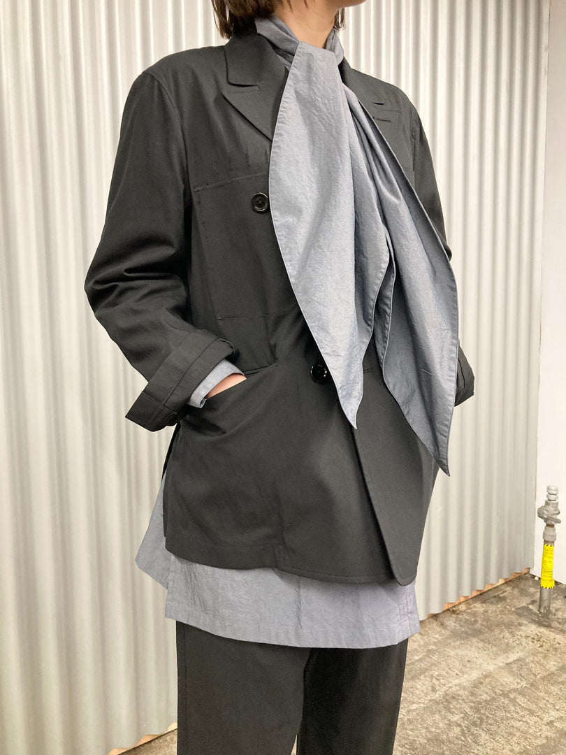 SALE【YOTA TOKI】DOUBLE BREASTED JACKET / Black – TOKIS