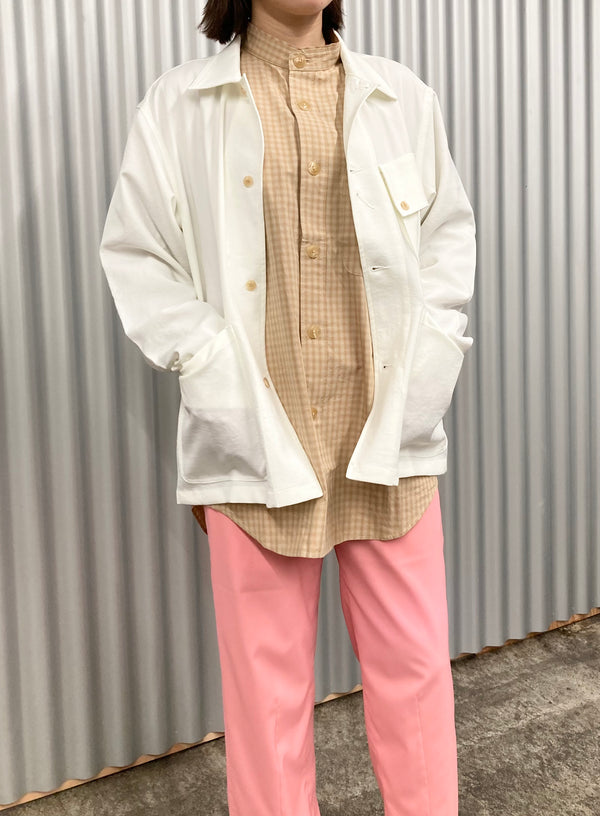 【YOTA TOKI】CHORE JACKET / Ivory