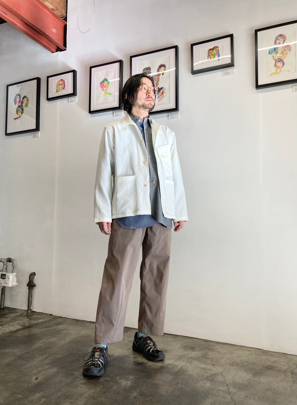 【YOTA TOKI】CHORE JACKET / Ivory