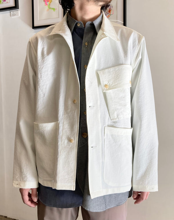 【YOTA TOKI】CHORE JACKET / Ivory