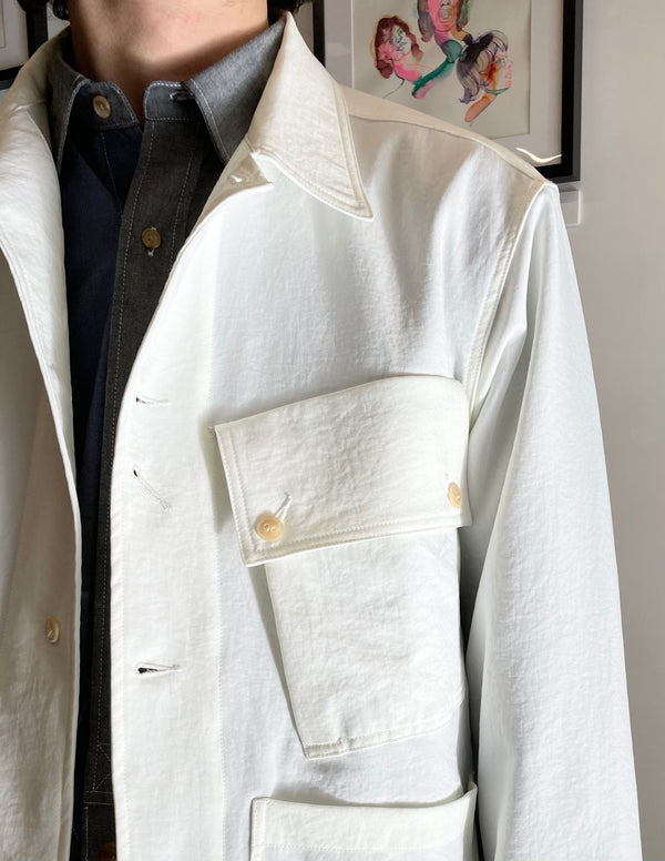 【YOTA TOKI】CHORE JACKET / Ivory