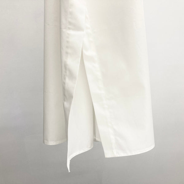 【Whiteread / ホワイトリード】GATHERED NECK DRESS / White