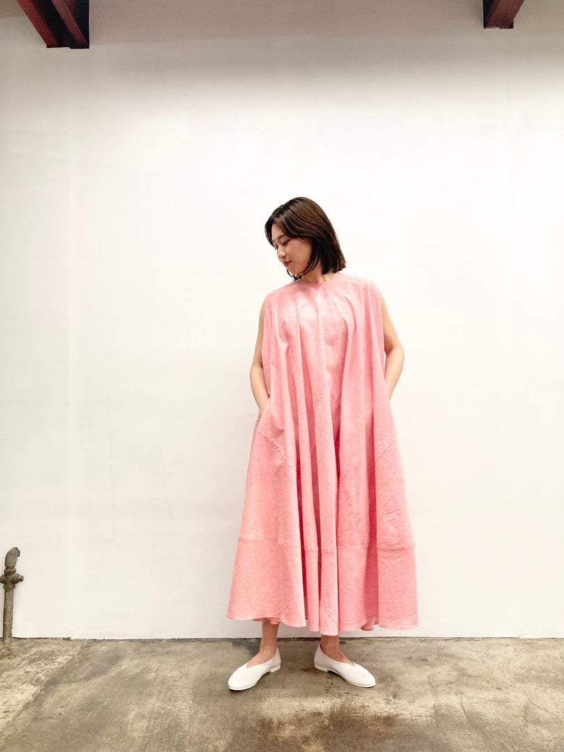 Whiteread / ホワイトリード】SLEEVELESS CIRCLE DRESS / Pink – TOKIS