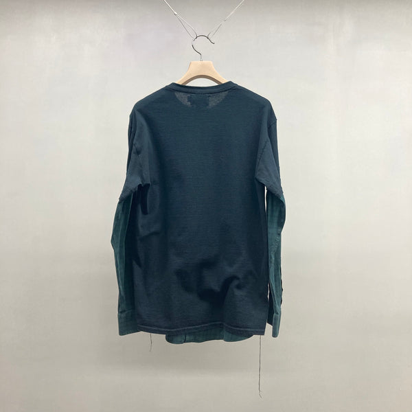 【A.STONE Tailor / アンソニーストーン テーラー】Green Native / Long Sleeve Shirt